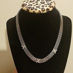 X Stainless Steel Necklace Set